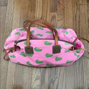 Dooney and Bourke Pink Carry-on overnight bag